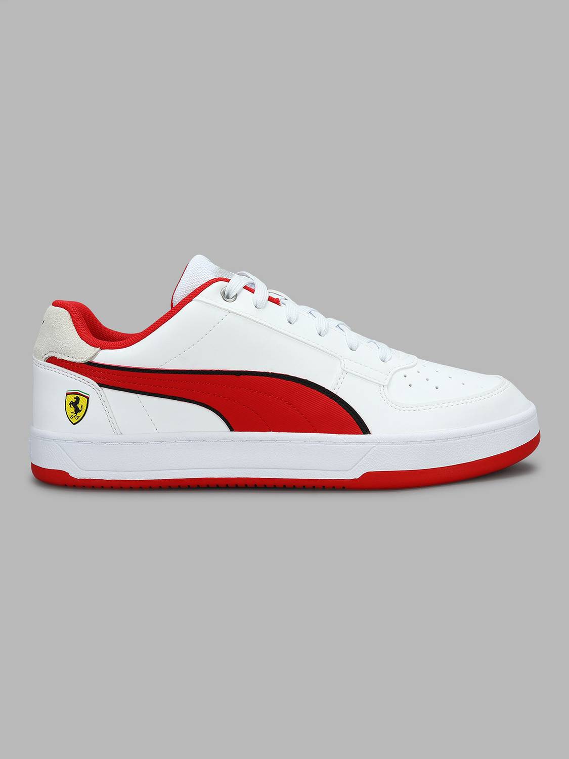 PUMA Ferrari Caven 2.0 Men's White Sneakers - Image 3
