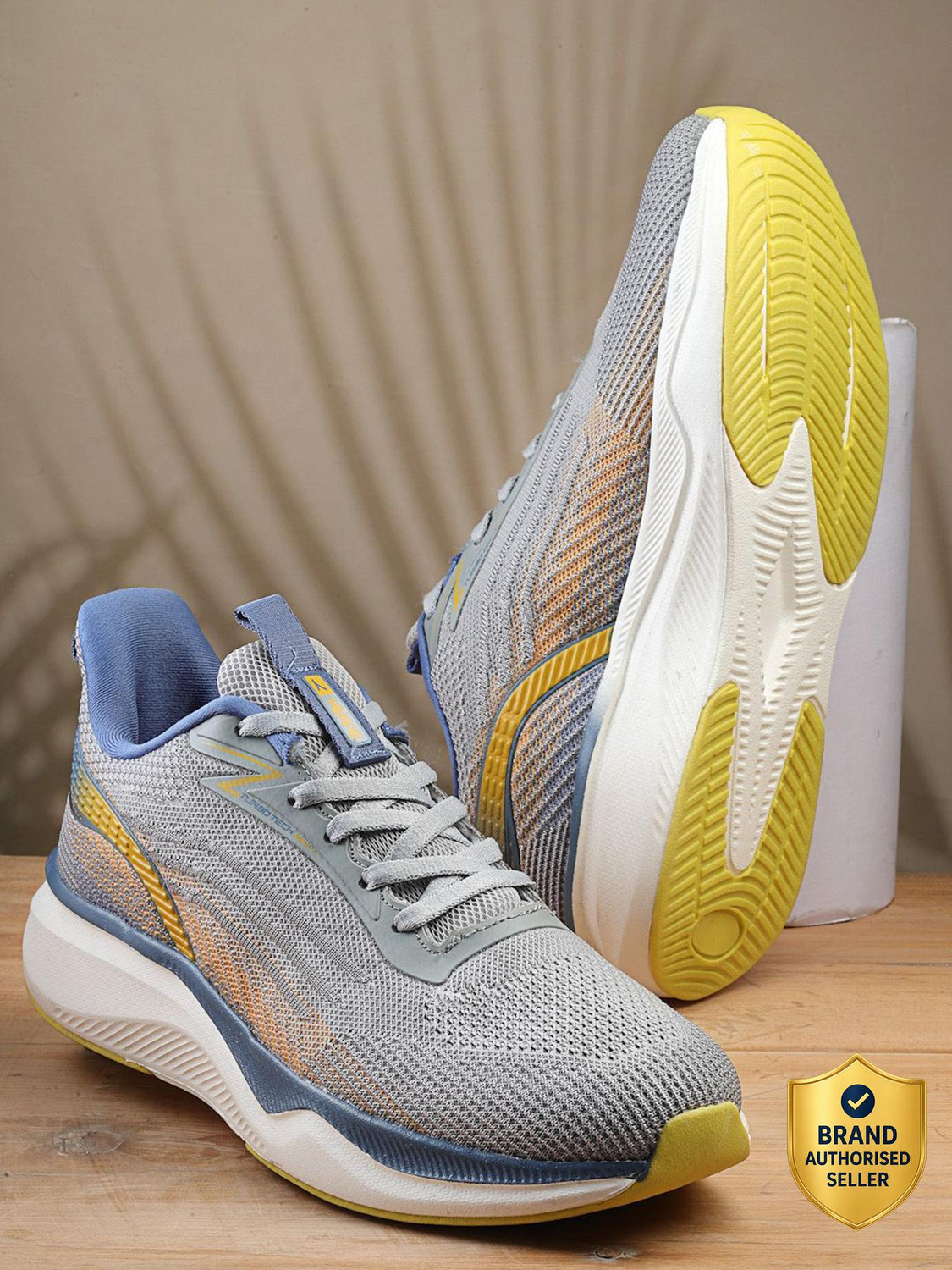 Image of action Athleo BULLET-207 Stylish Lightweight Comfortable Trendy Sports Lace-Up Running Shoes For Men