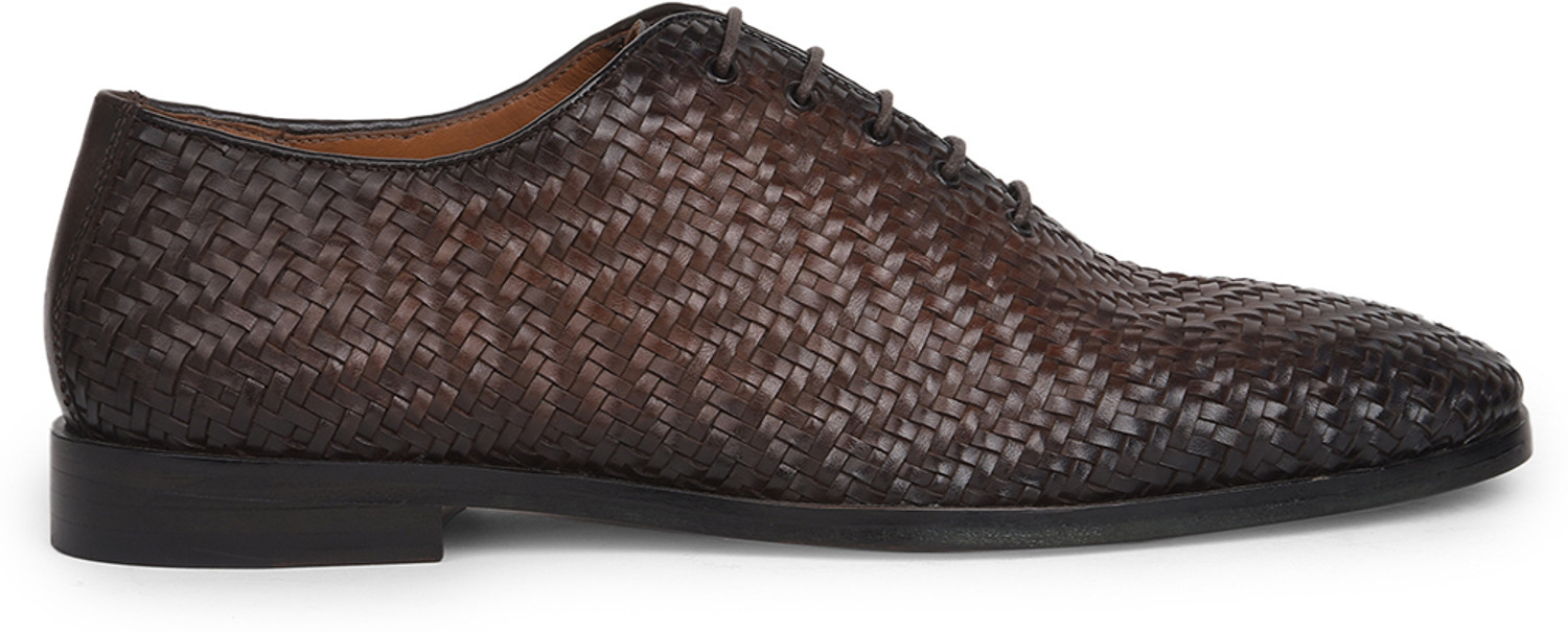 Image of HUSH PUPPIES Men Casual Oxford Lace Up Shoes - Brown (8Uk) Oxford For Men