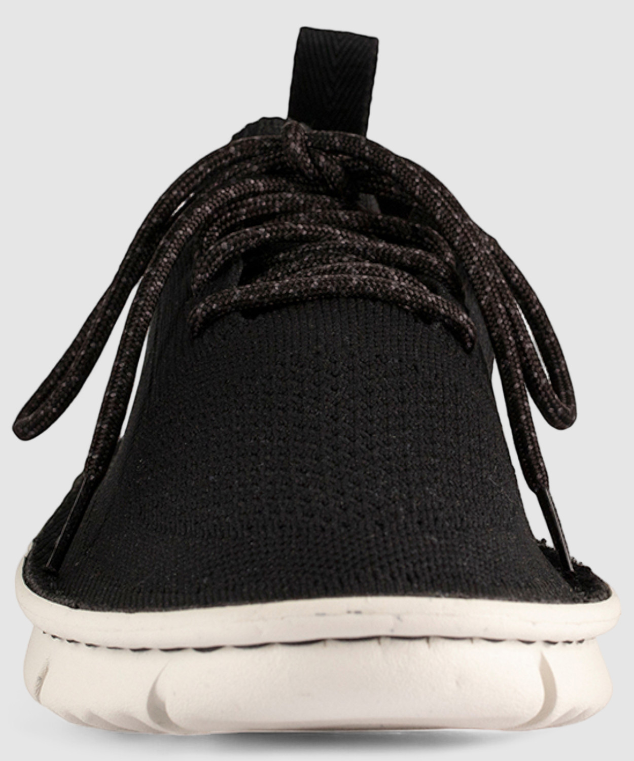 Image of Clarks Origin2 Black Knit Casuals For Women (Black, 6)