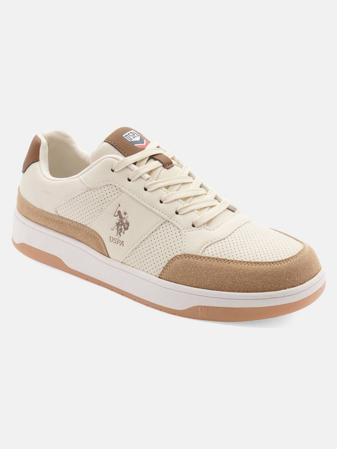 U.S. POLO ASSN. Men Beige Sneakers - Image 3