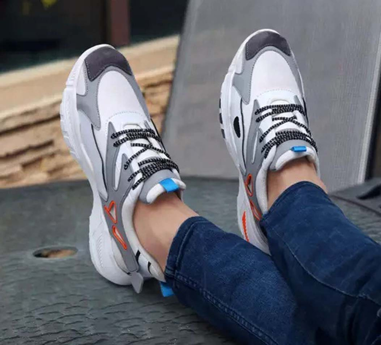 Image of Red Eleven Shoes for Men6 Walking Shoes For Men (Multicolor) Sneakers For Men