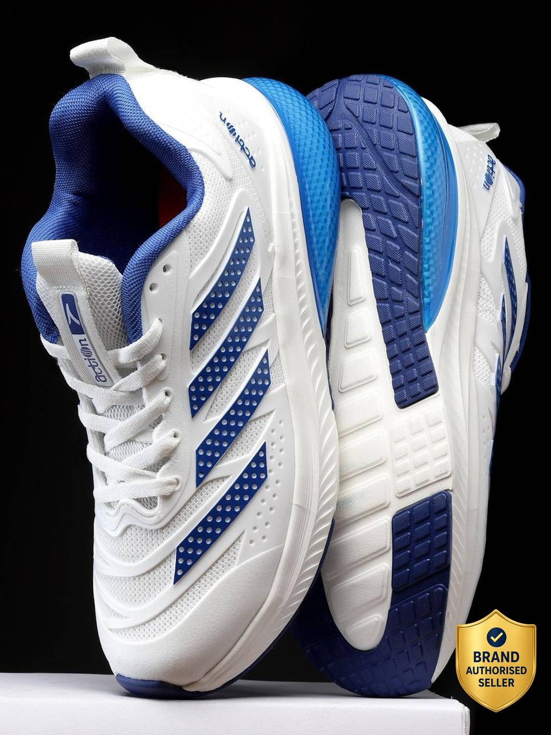 action Athleo N-221 Lightweight Comfortable Trendy Breathable Sports Lace-Up Running Shoes For Men