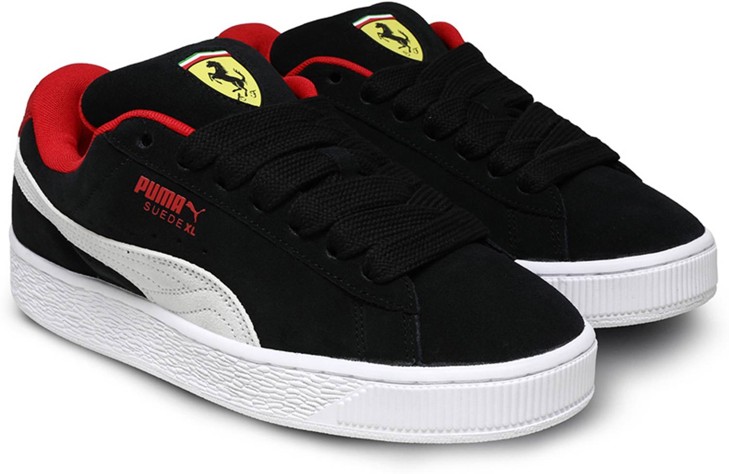 PUMA Ferrari Suede XL Sneakers (Black)