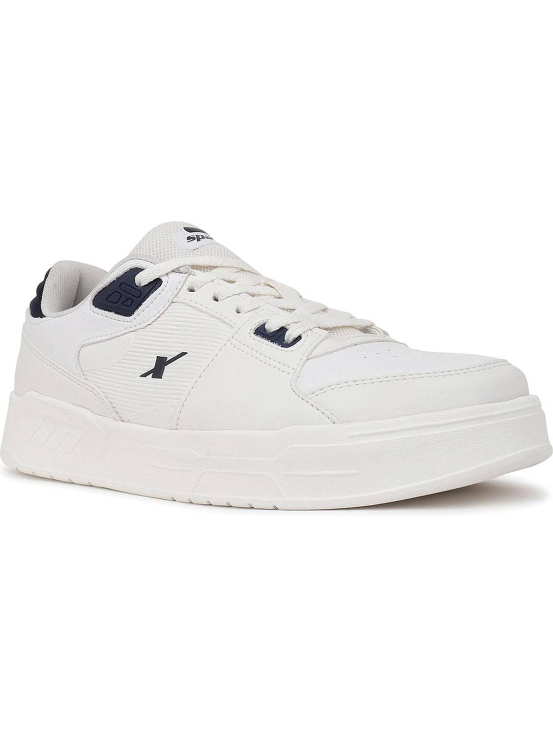 Sparx SM 9070 Men's White Sneakers - Image 1