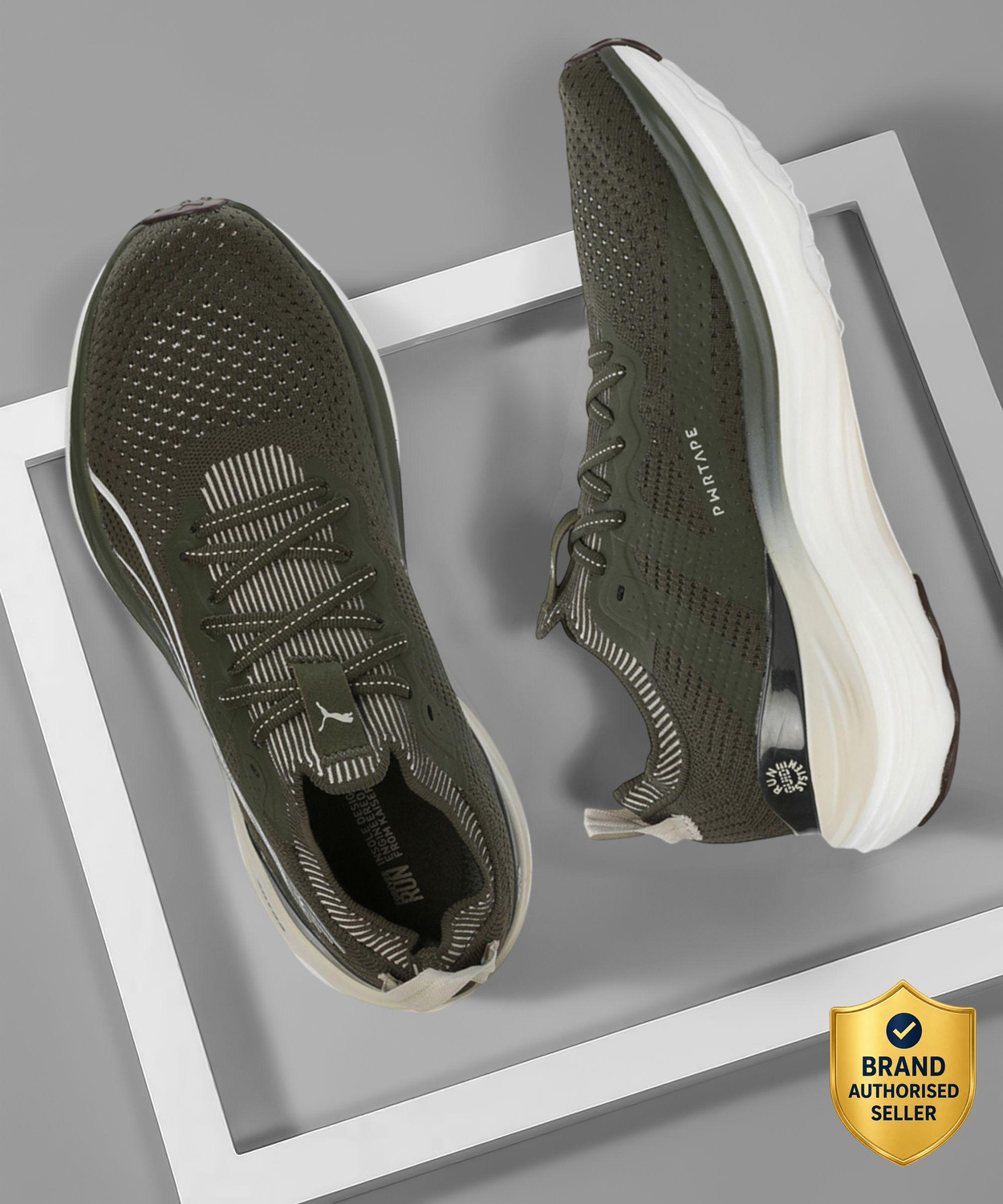 Image of PUMA ForeverRun NITRO Knit Running Shoes For Men