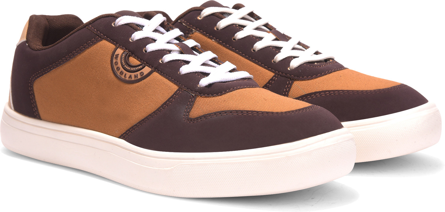 Image of WOODLAND Lace Up Lightweight Breathable Comfortable Daily Use Casuals For Men
