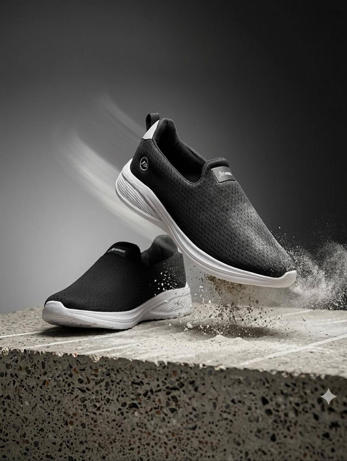 ATHREE Shoes for Men without lace Walking Shoes mens Outdoors For Men