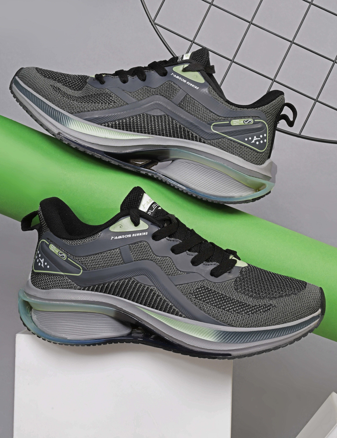 Image of Abros SUPER Men's Running Shoes | Soft Insole | Breathable Lace Up Sports Shoes Running Shoes For Men