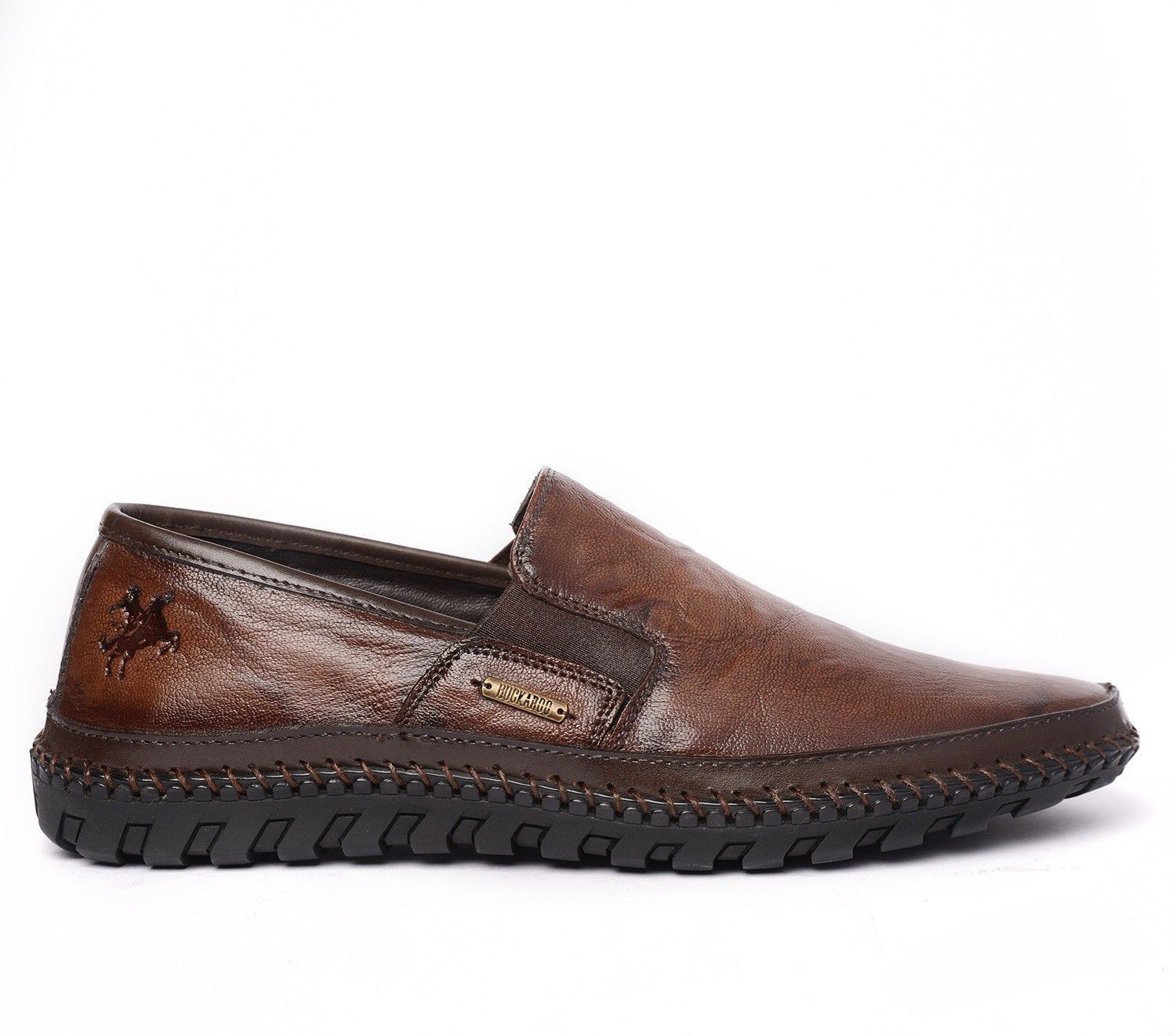 Image of BUCKAROO NARDO Genuine Leather Mocassin For Men