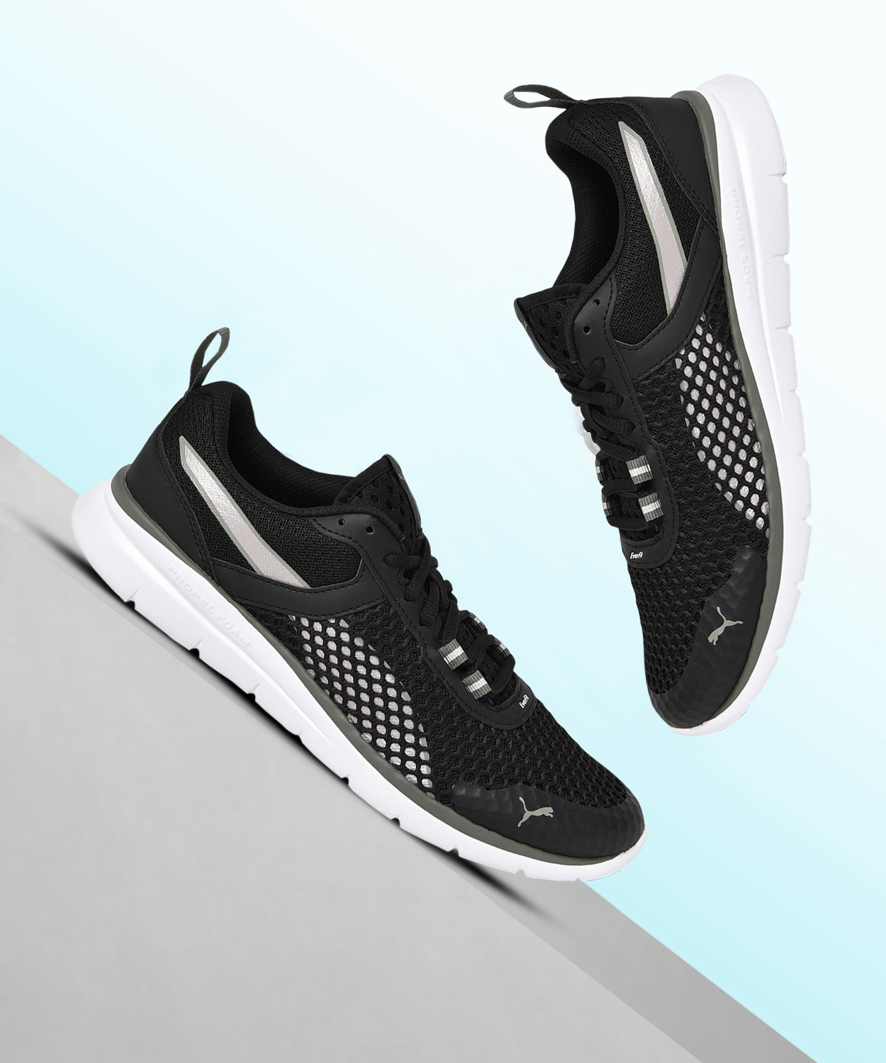 puma flex essential running shoes
