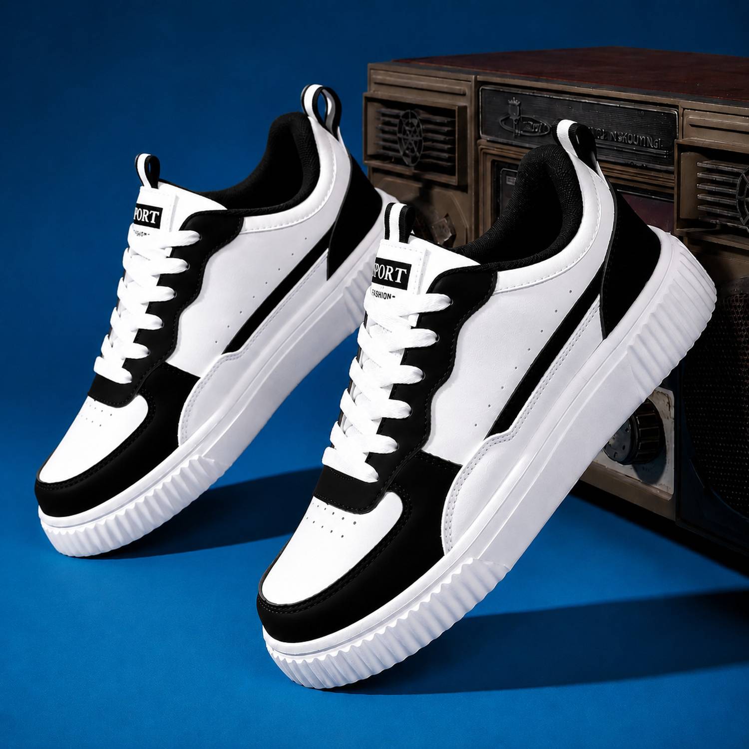 lejano Black Sneakers For Men