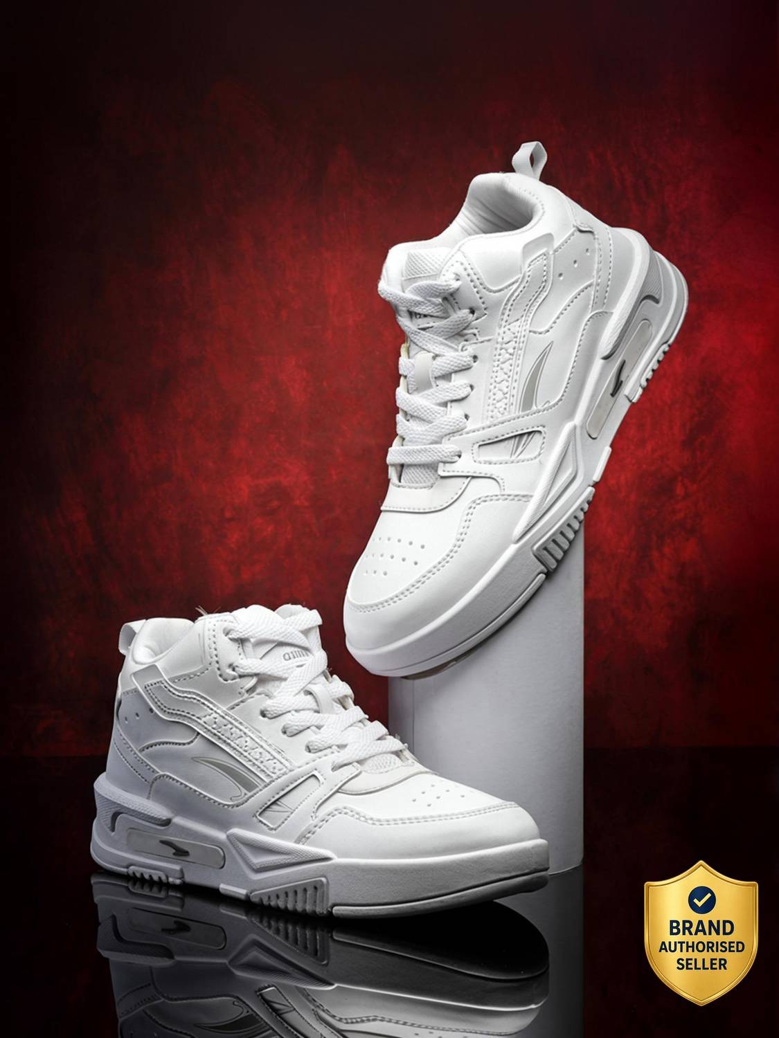 asian Casual Shoe Mexico- Sneakers For Men White - Image 1