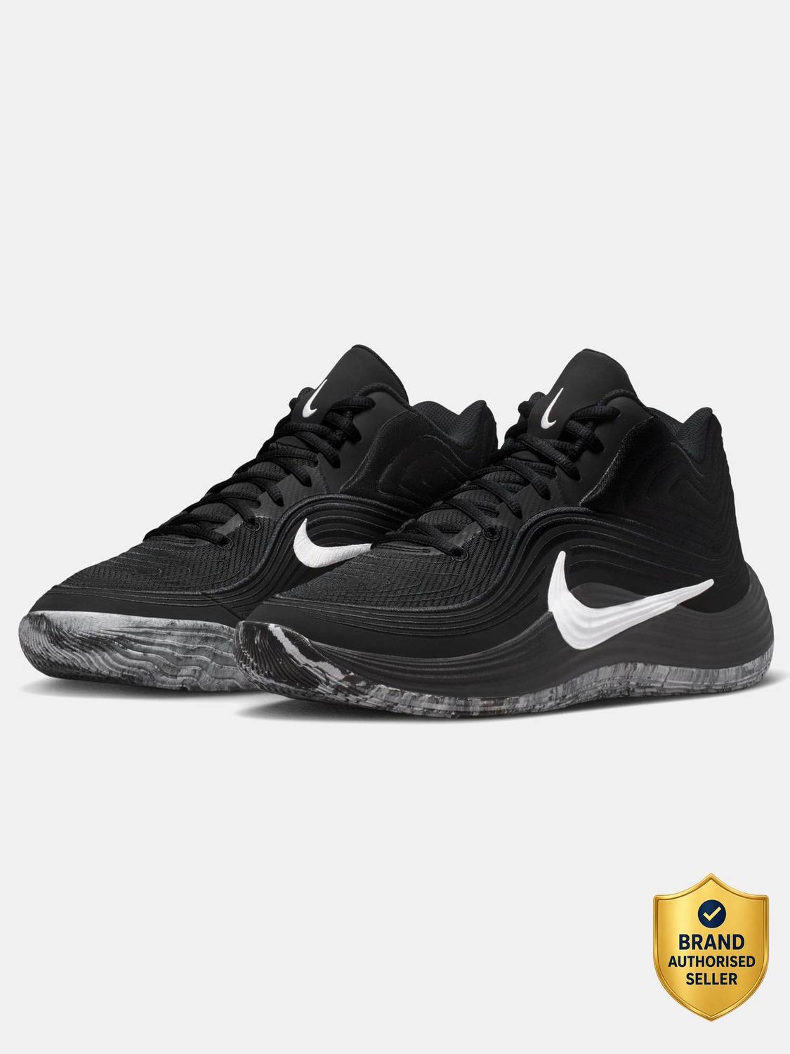 Nike Precision 8 Mid Basketball Shoes For Men Black