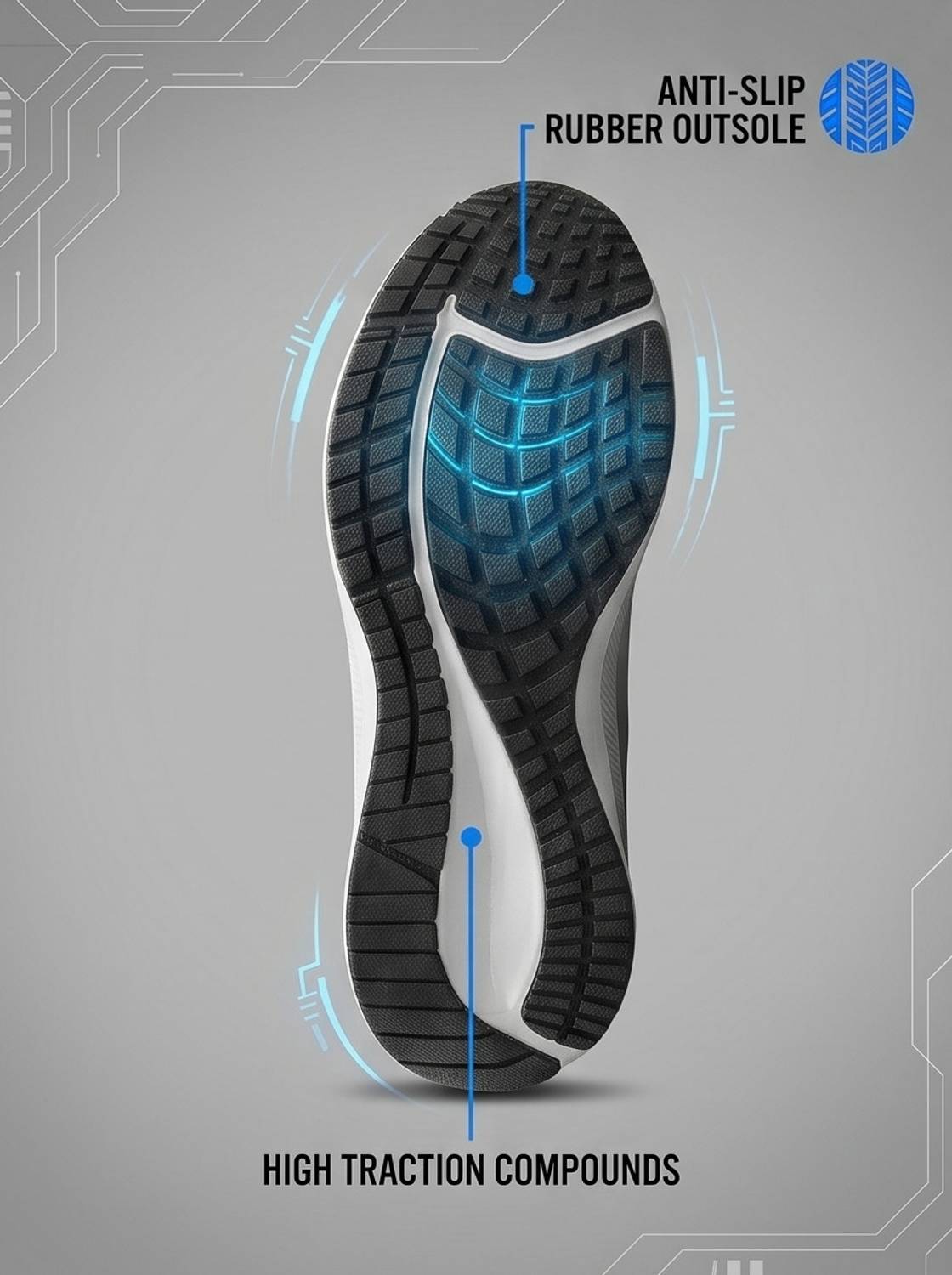 HRX by Hrithik Roshan Men's Running Shoes - Image 3