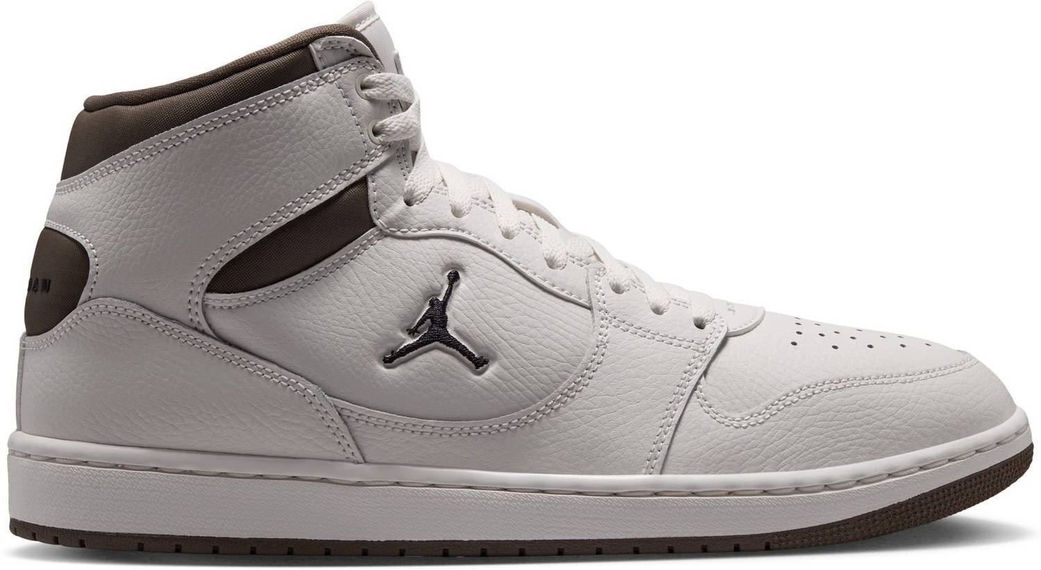 NIKE Jordan Court Connect Mid Sneakers For Men Gray - Image 3