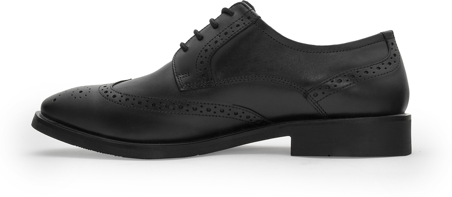 Image of RED TAPE Men's Leather Brogue Derby Shoes for Refined Daily Formal Style Derby For Men