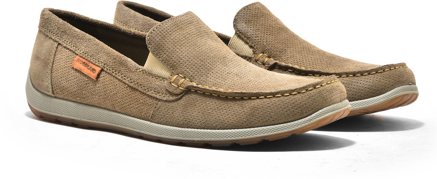 Image of WOODLAND Slip On Lightweight Comfortable Easy Wear Casuals For Men