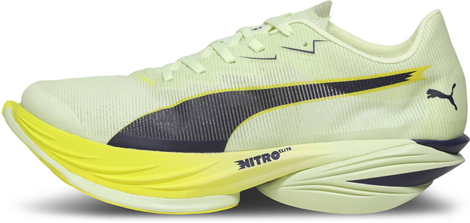 PUMA FAST-R NITROElite 3 Men's Green Running Shoes - Image 3