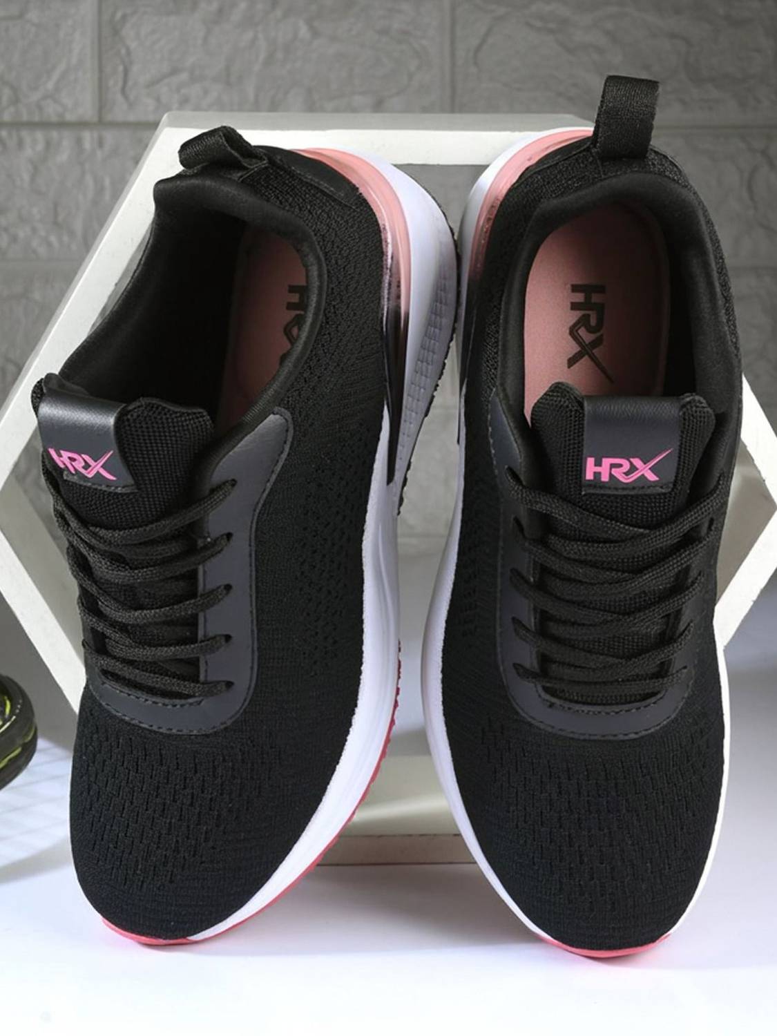 HRX by Hrithik Roshan HRX-147 03 Running Shoes For Women (Black ,