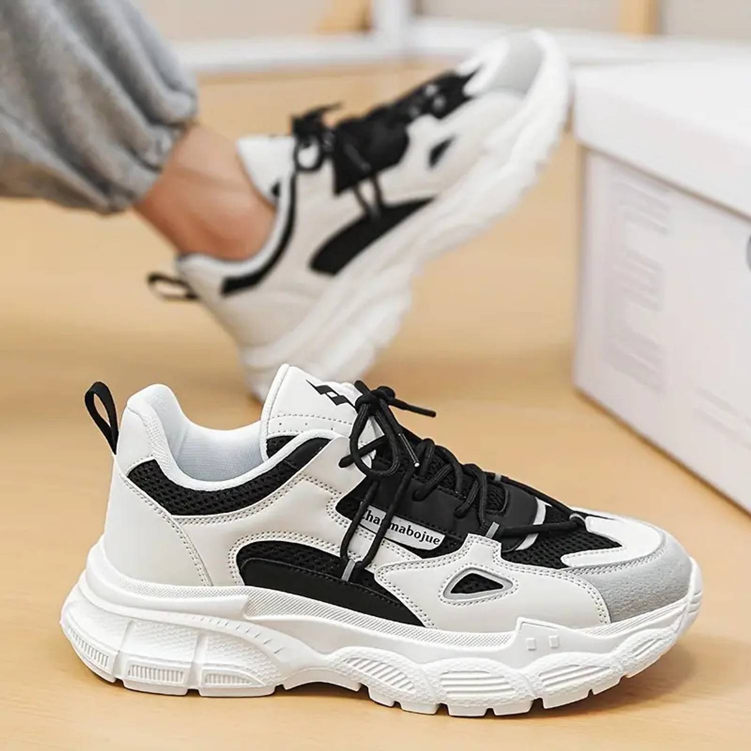 Arivo Men's Chunky Sneaker Casual Sport Shoe With Thick Sole Walking Shoes For Men