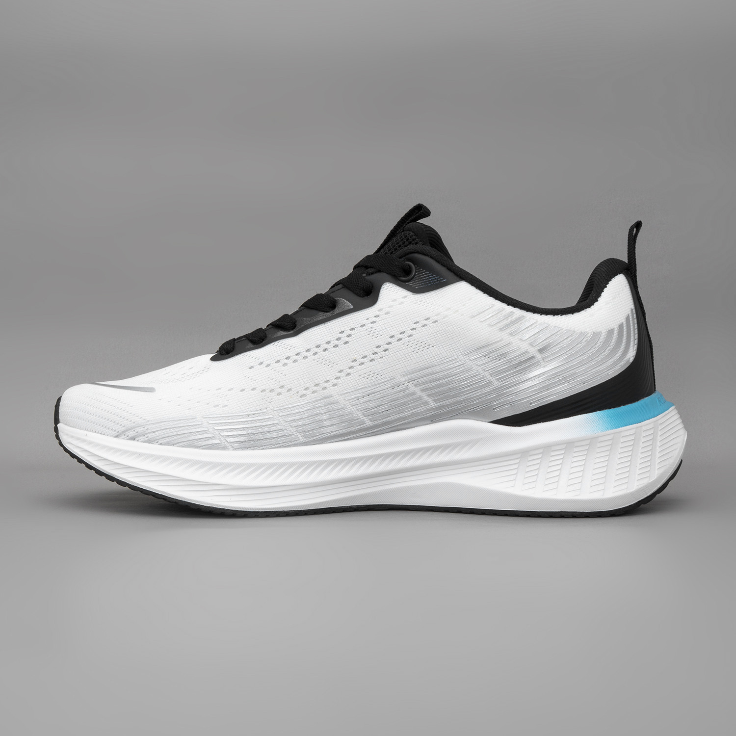 Image of RED TAPE Low Cut Sports Shoes for Men in White Blue | Sports Shoes Walking Shoes For Men