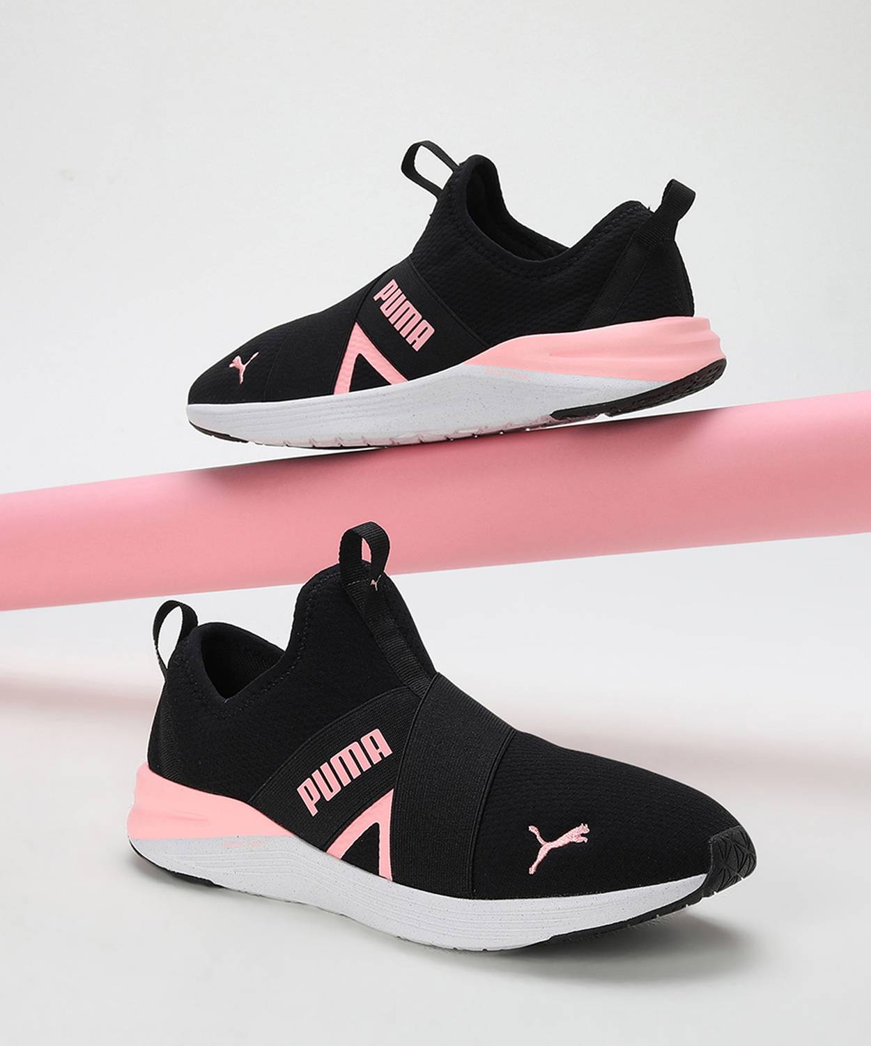 PUMA Better Foam Prowl Slip Wn s Running Shoes For Women (Black ,