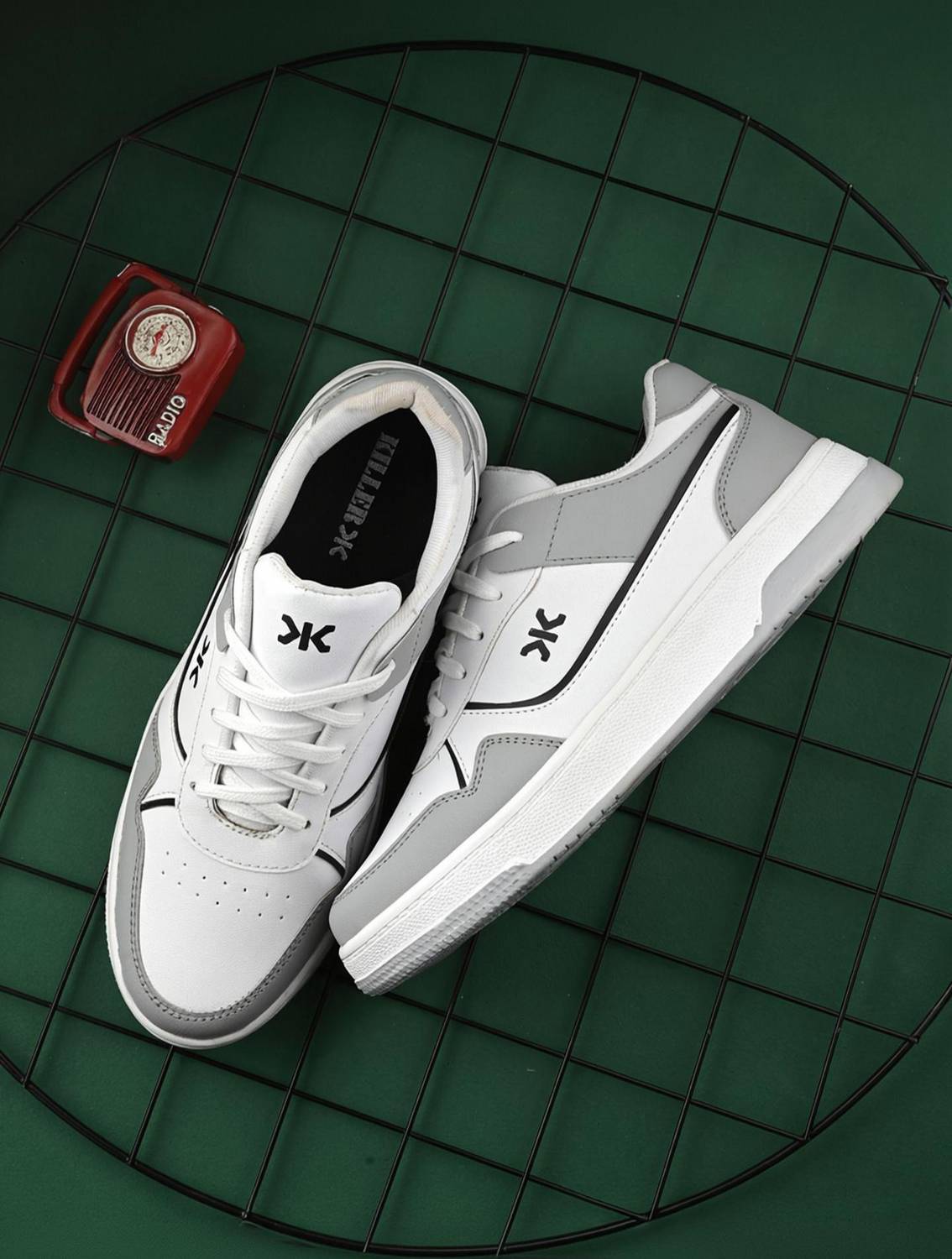 KILLER Men's Gray Outdoor Sneakers - Image 1