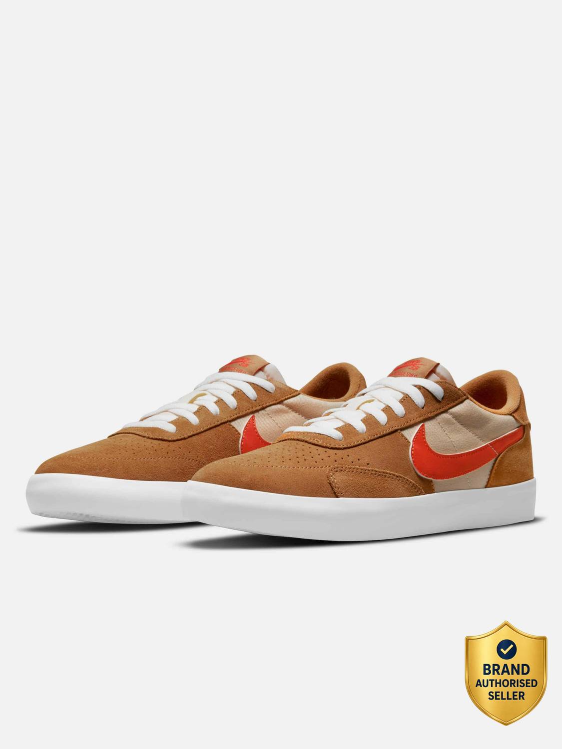 Nike SB Heritage Vulc Men's Brown Sneakers - Image 1