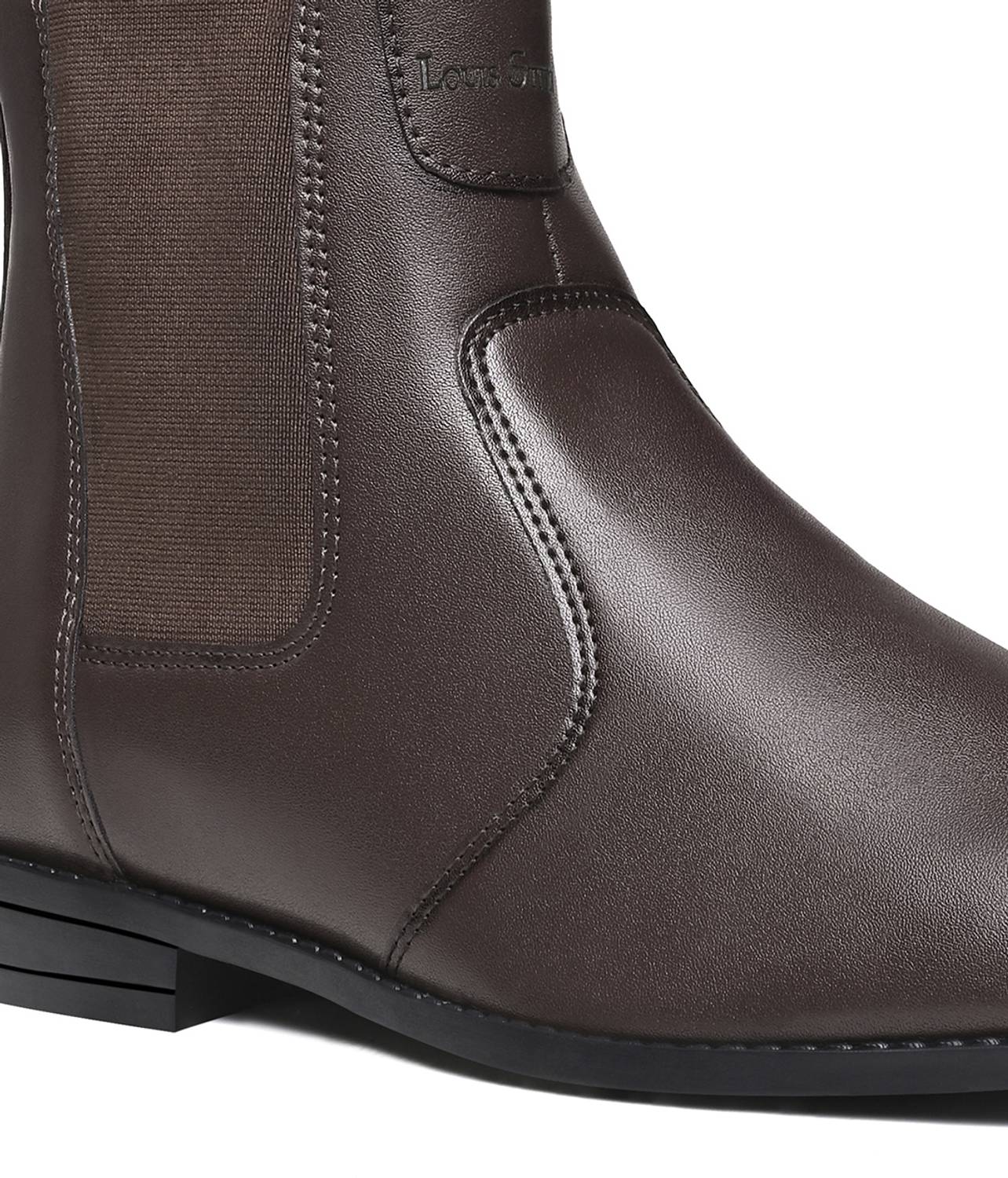 Louis Stitch Brunette Brown Chelsea Boots UK 10 - Image 5