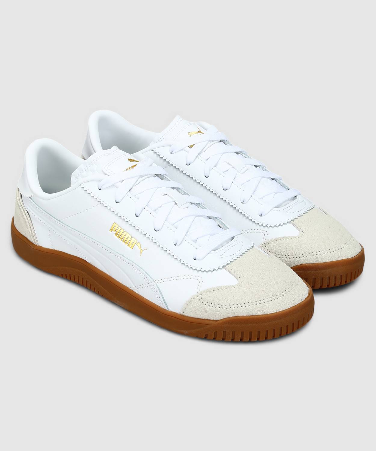 PUMA Club 5v5 Lux White Sneakers For Men - Image 2