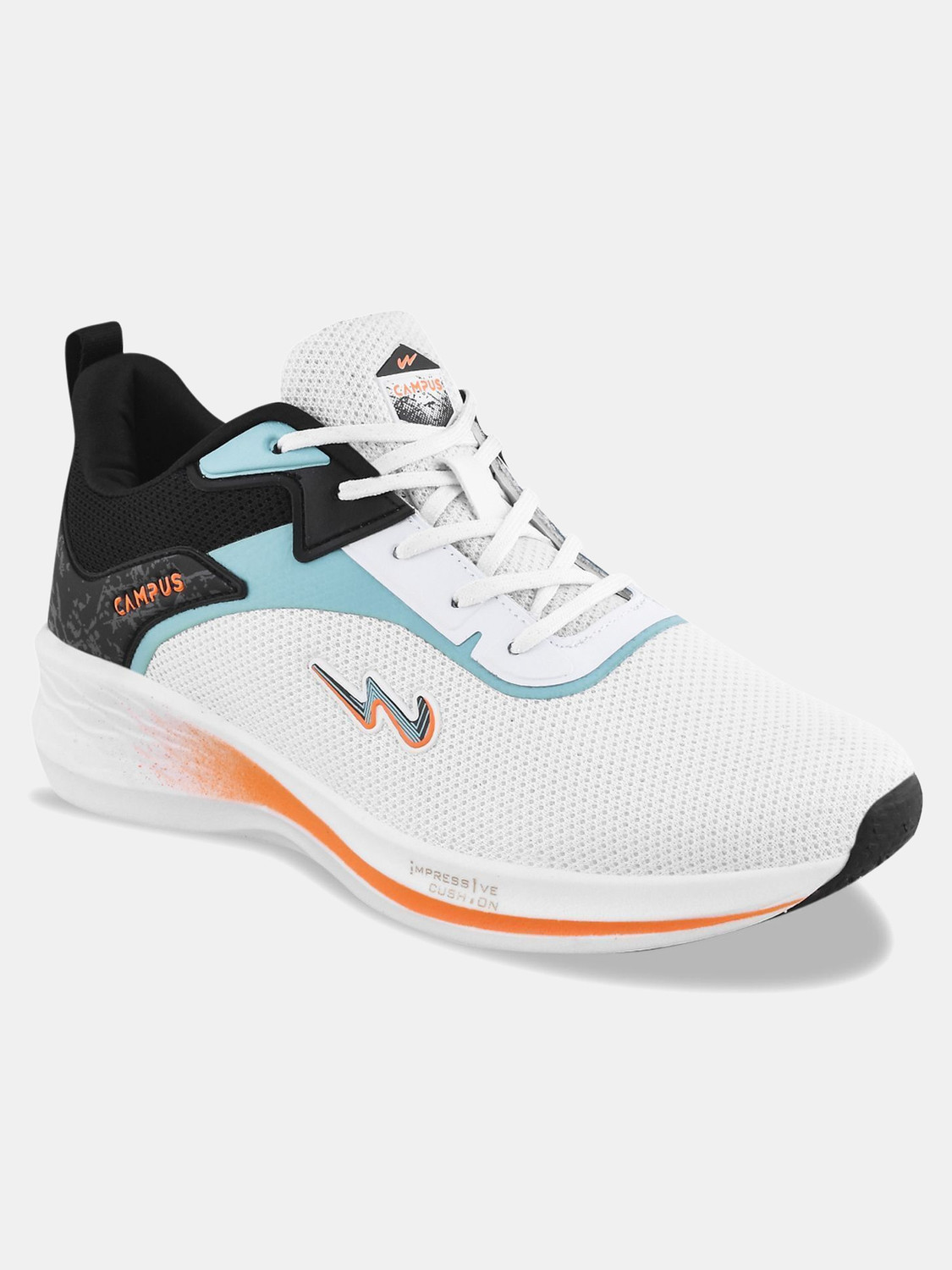 Image of CAMPUS CAMP APEX 's Sports | Comfy Yoga Max Insole with Ball-Tech | Lace-Up Running Shoes For Men