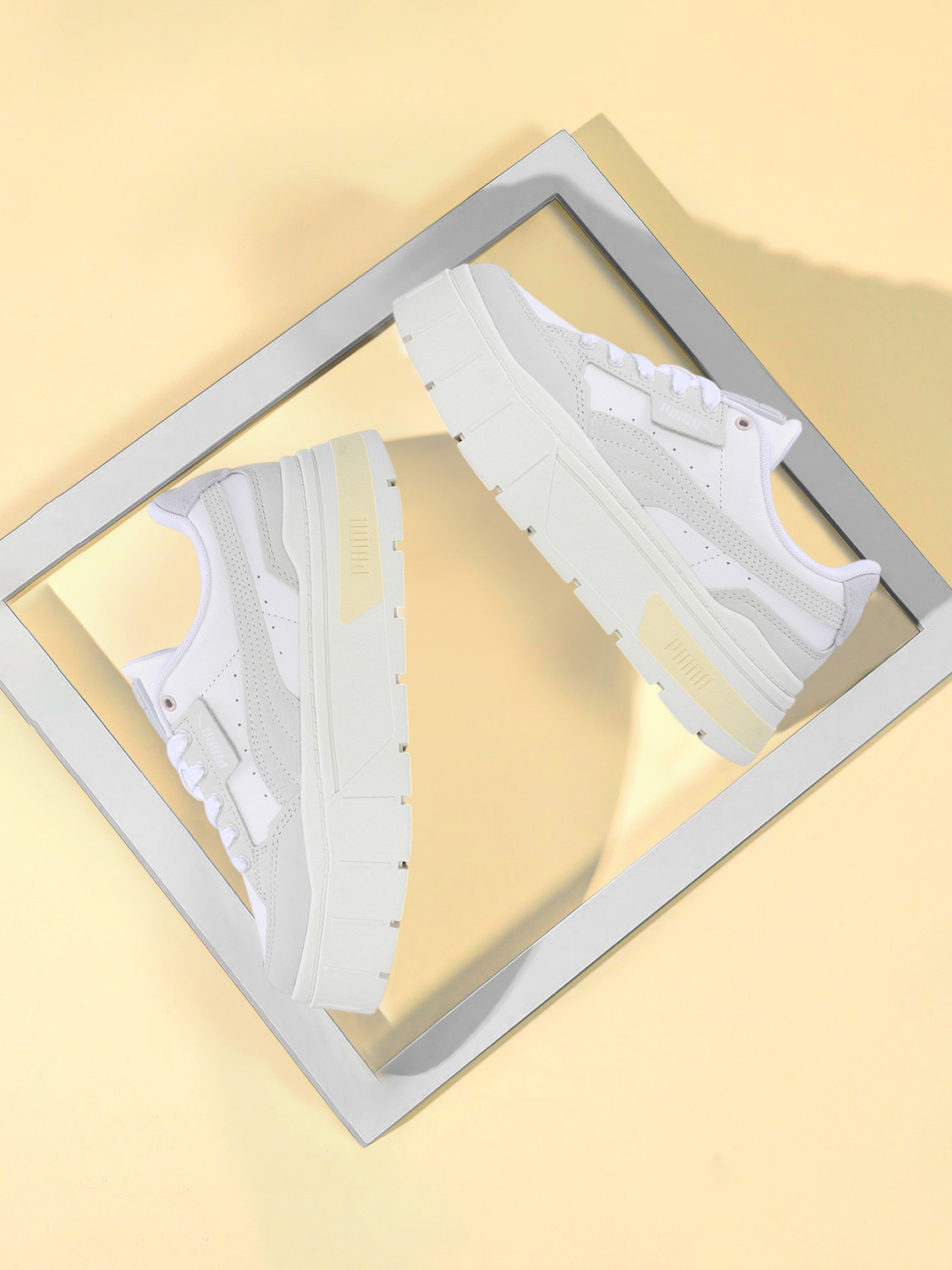 Image of PUMA Mayze Stack Luxes Sneakers For Women