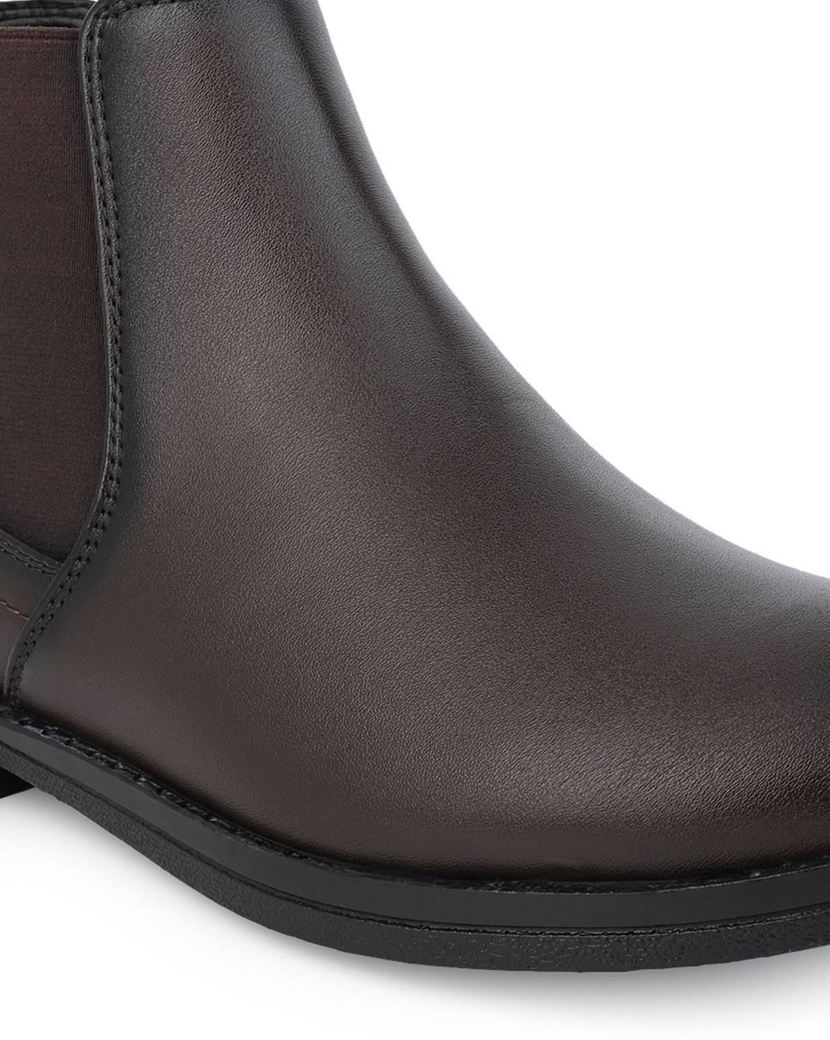 FooTken Men's Slip On Chelsea Boots - Image 3