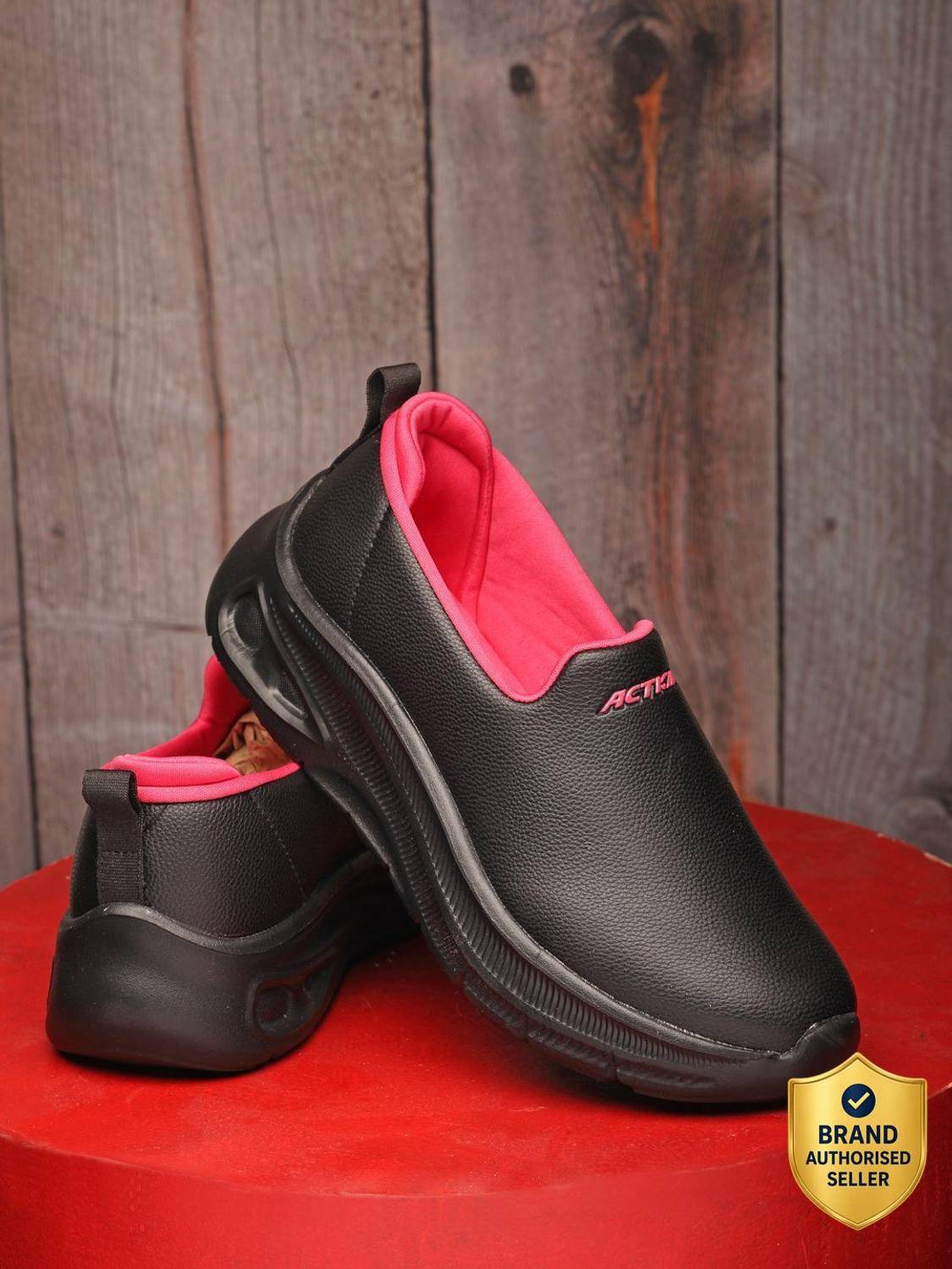 action Athleo KIA-156 Lightweight Breathable Comfortable Sports Slip-On Running Shoes For Women
