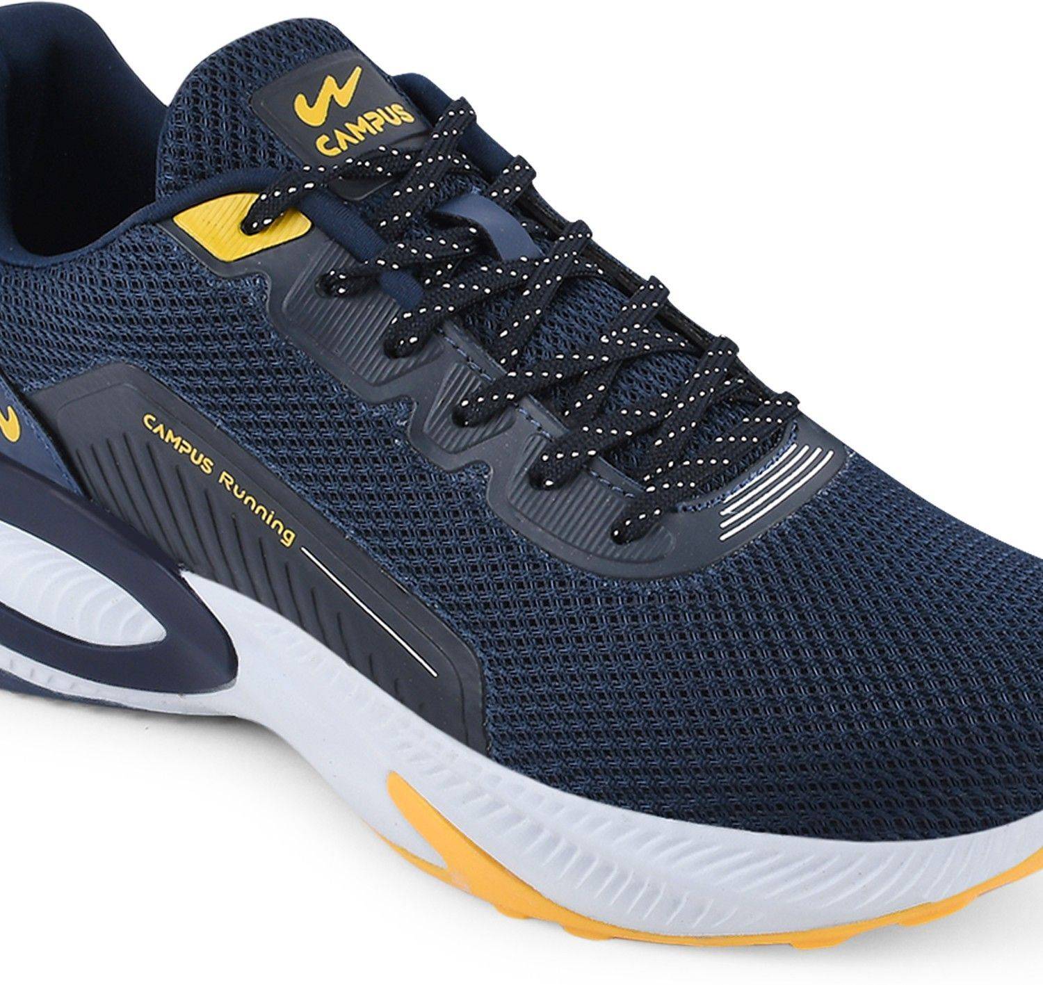 CAMPUS CAMP-HUSTUN Blue Running Shoes For Men - Image 4