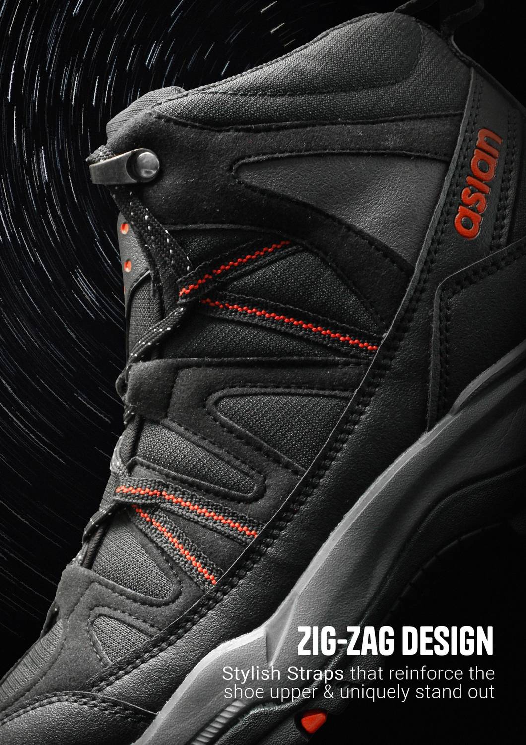 Asian Men's Hiking/Snow Boots Outdoor Trekking - Image 3