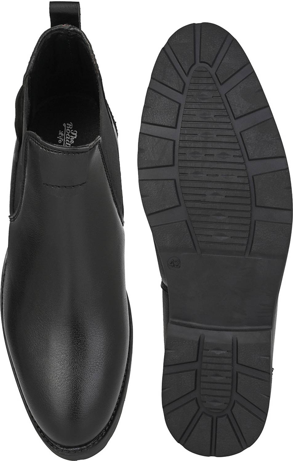 Roadster Men Black Chelsea Boots - Image 3