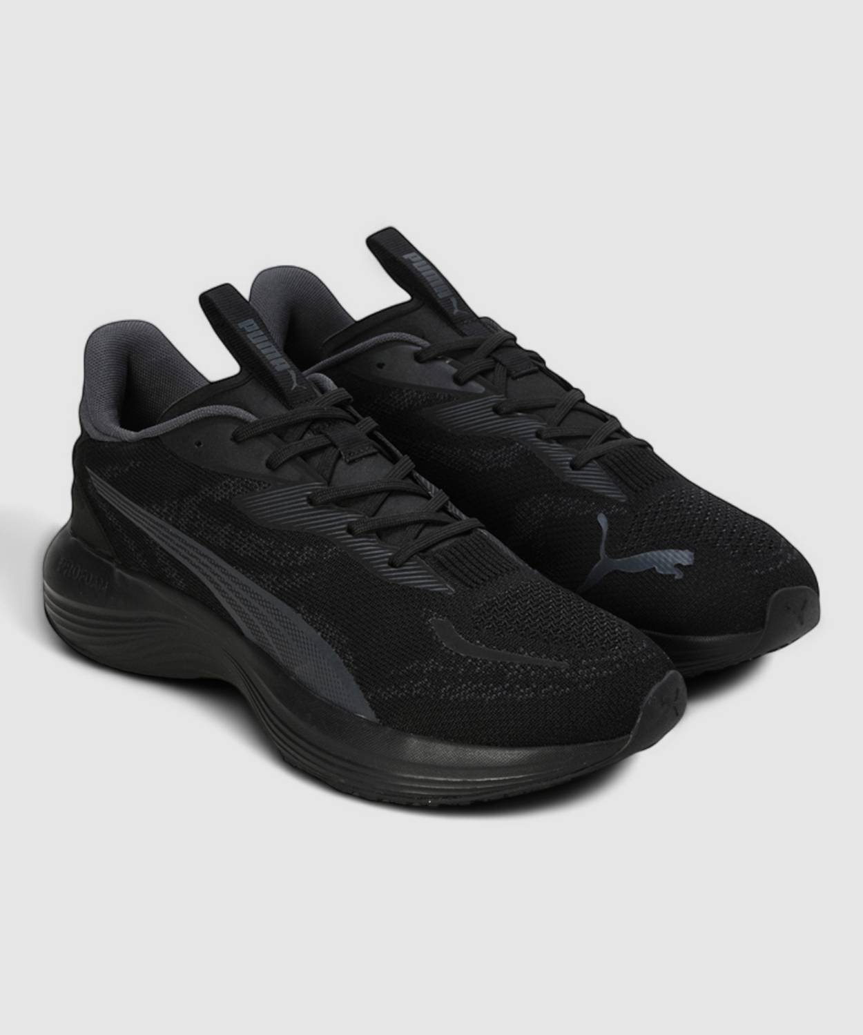 PUMA Scend Pro HeatStride Black Running Shoes - Image 4