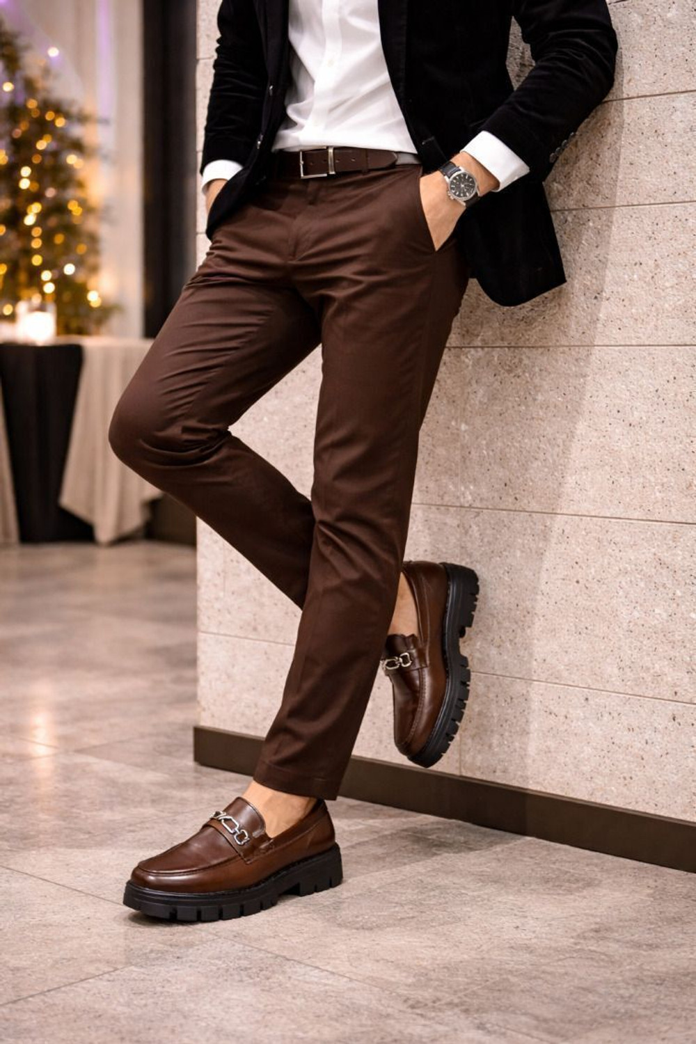 Image of KASTAVA Premium Stylish Lightweight Slip-On Shoes for Office & Party Wear Loafers For Men