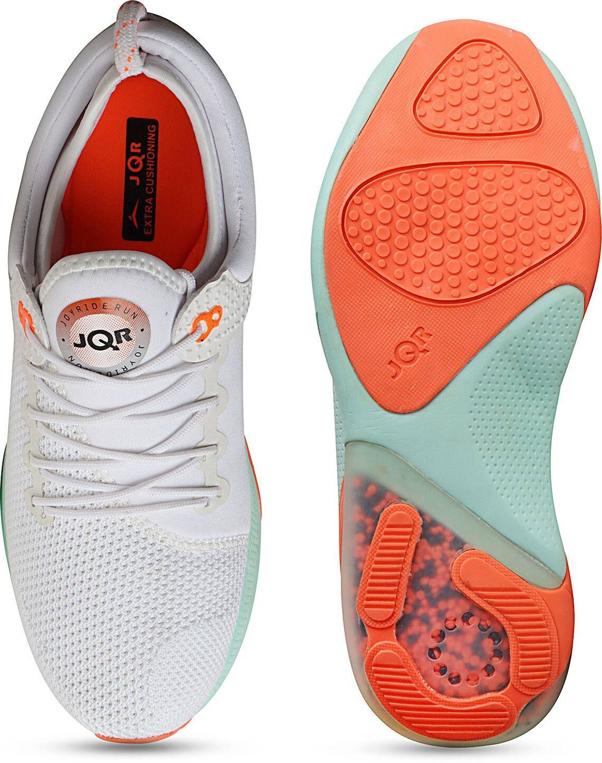 JQR JOYO-4 Men's White Running Shoes - Image 5