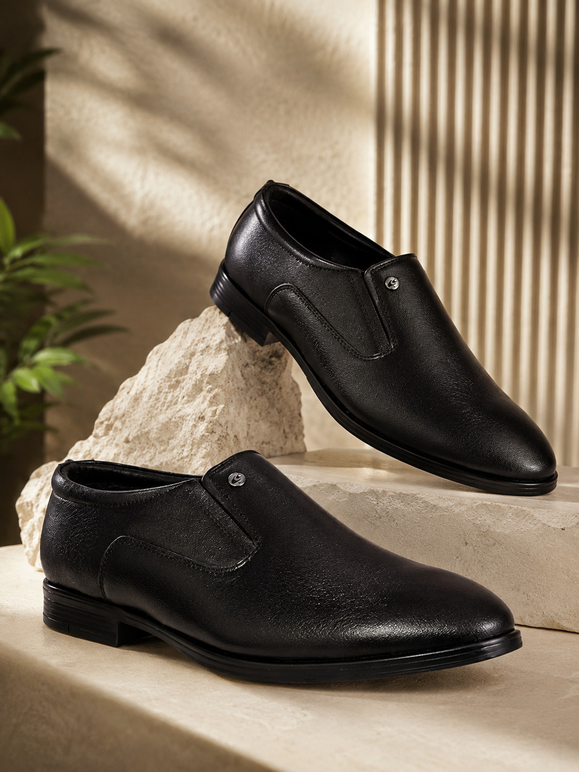 Image of Allen Cooper Genuine Leather Slip On For Men