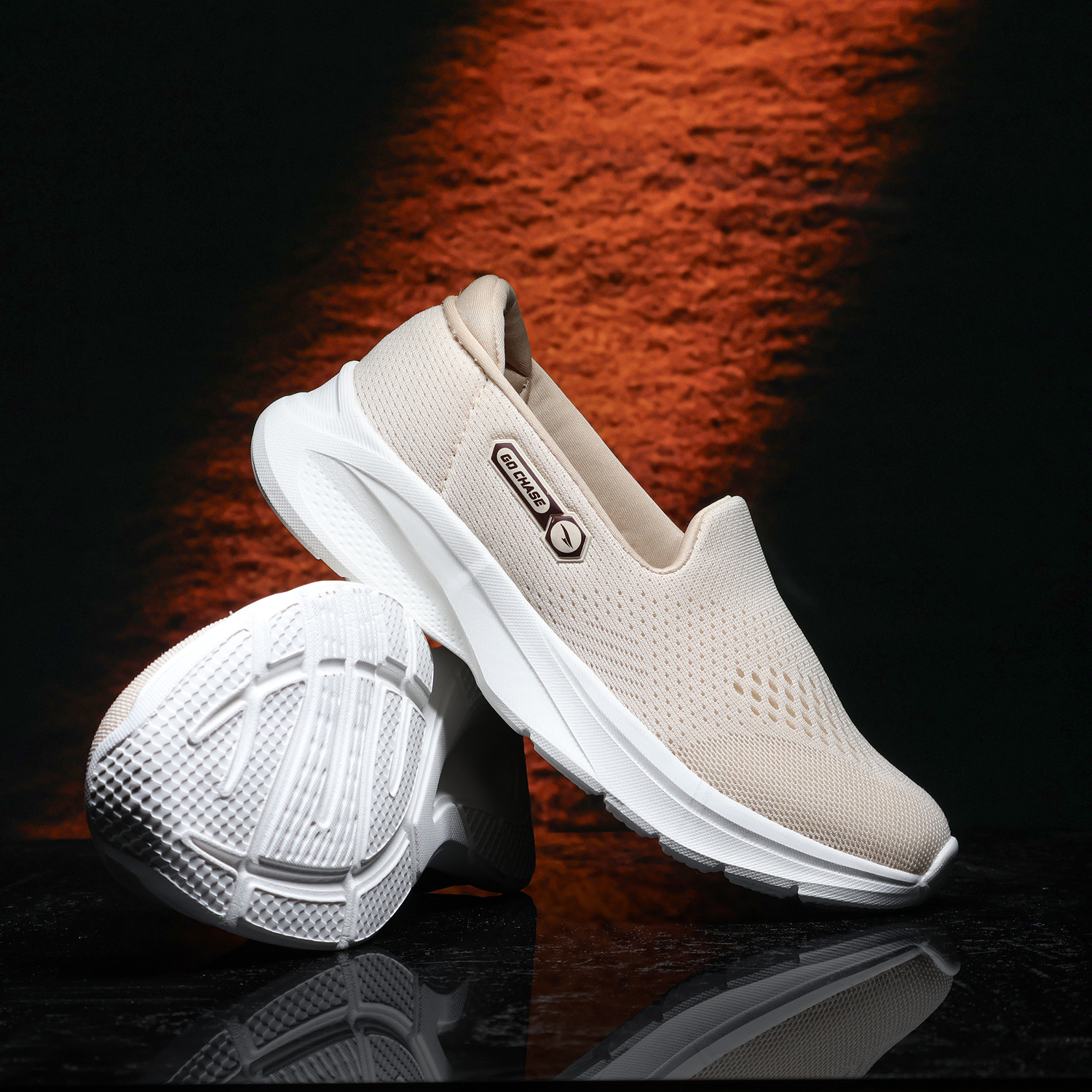 Image of asian Style Walk-31 Women's Walking Shoes | Lightweight, Breathable with Arch Support Loafers For Women