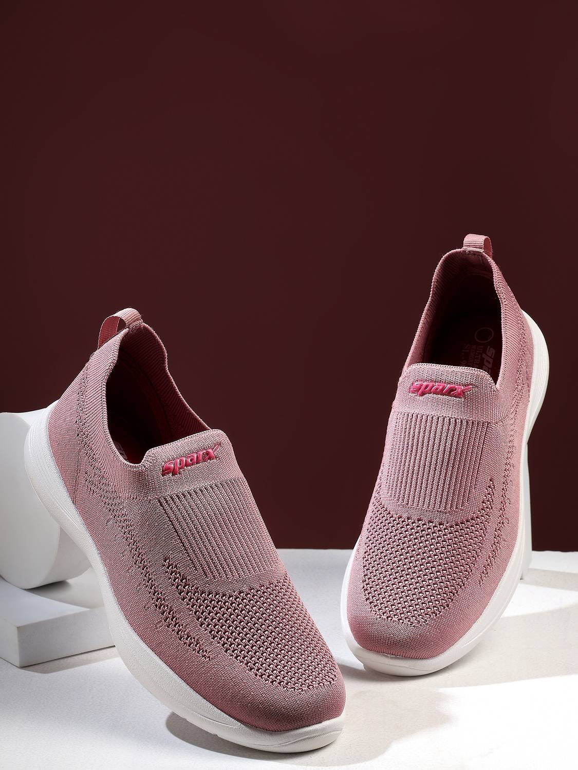 Sparx SL 9082 Stylish, Comfortable Casuals For Women (Pink ,