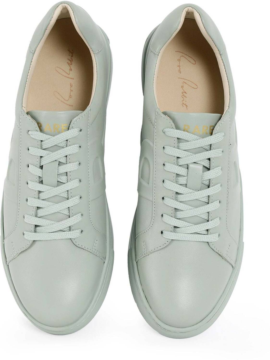 RARE RABBIT ODESSA SAGE PASTEL White Men's Sneakers - Image 2