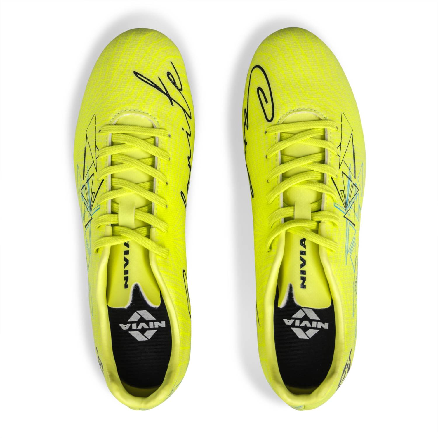 NIVIA Carbonite 7.0 Football Shoes Men Yellow - Image 4