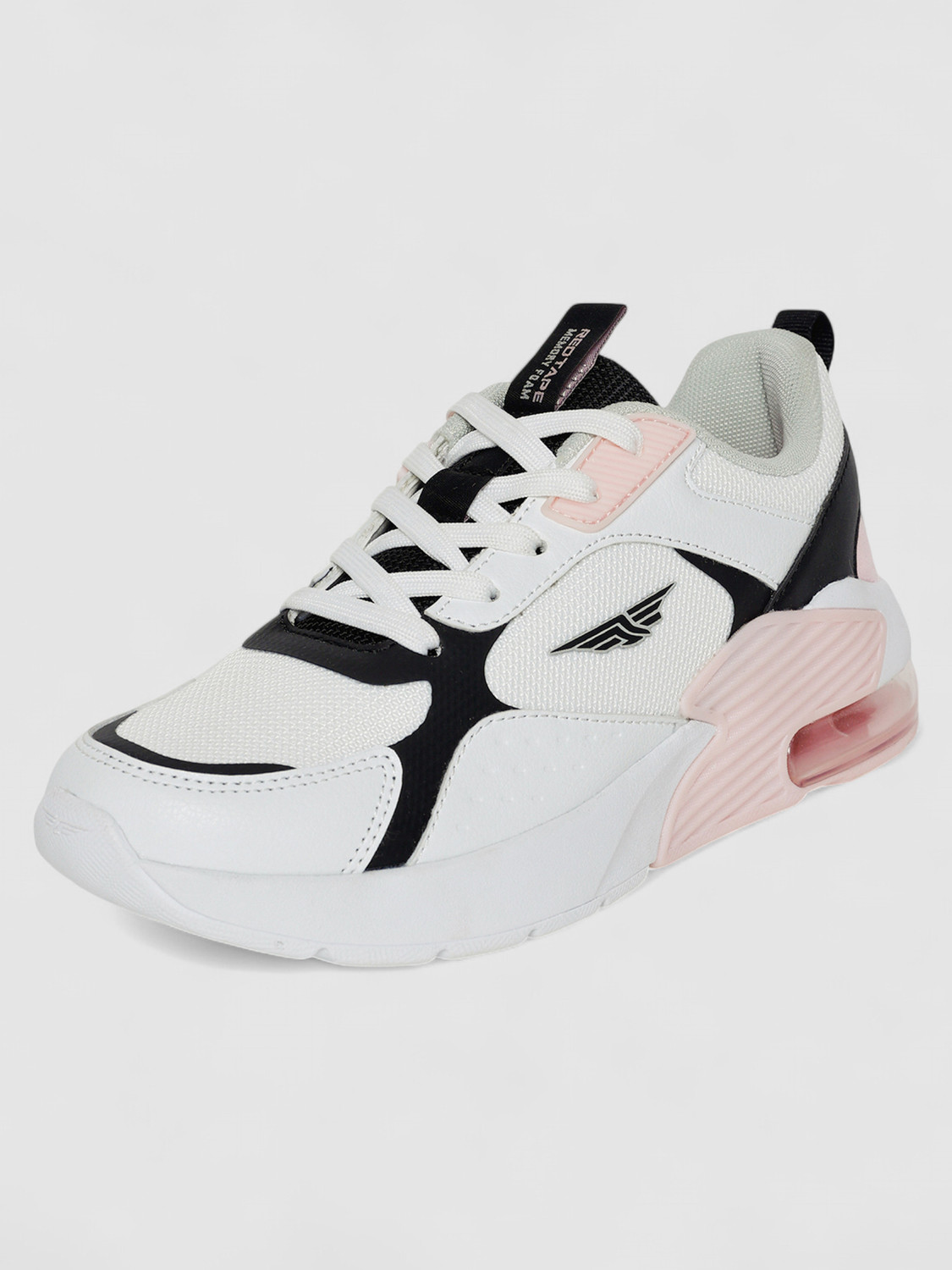 Image of RED TAPE Casual Shoes for Women | Breathable Mesh+PU Upper, Cushioned Insole Sneakers For Women