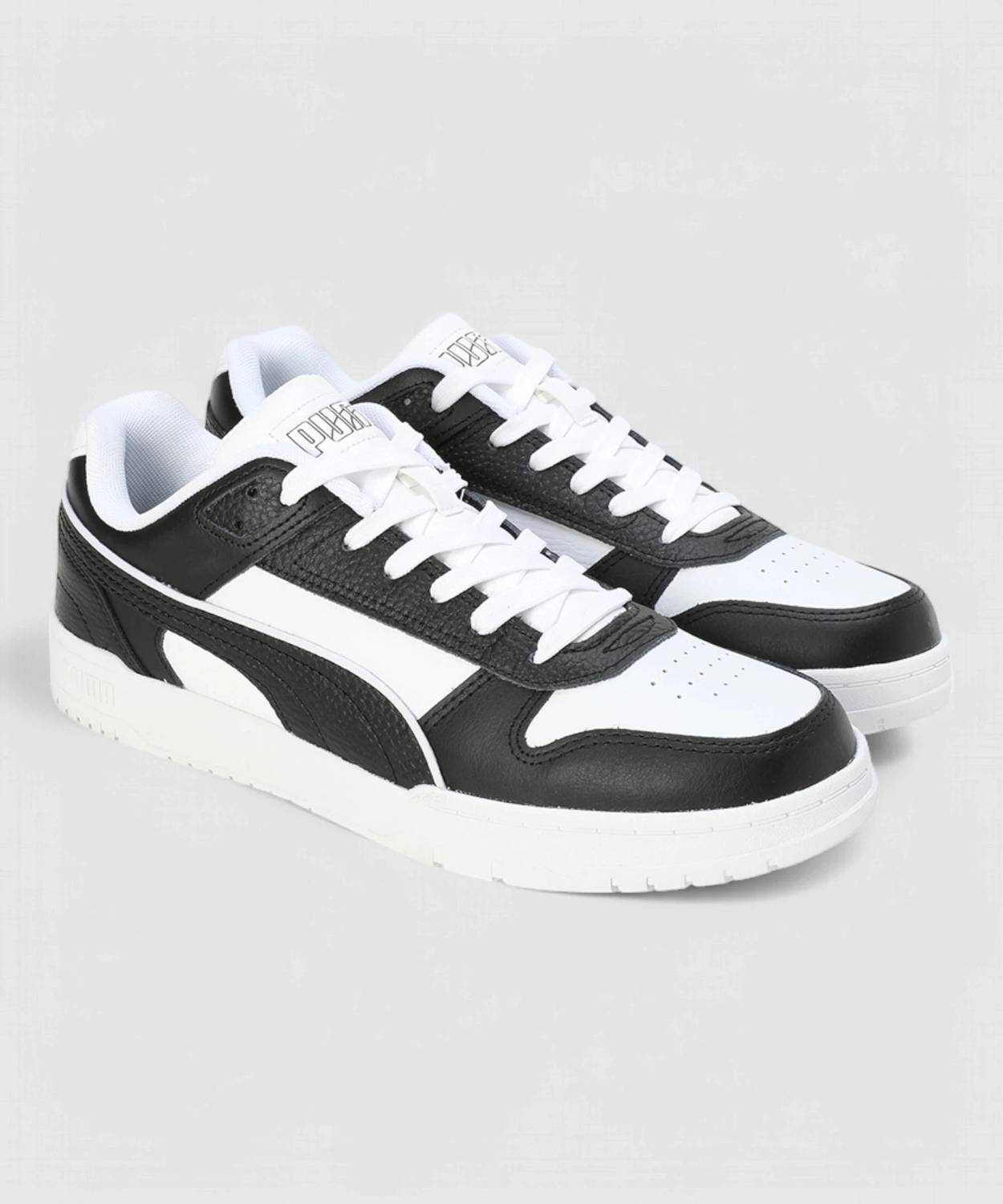 PUMA Court Shatter Low Sneakers For Men Black - Image 2