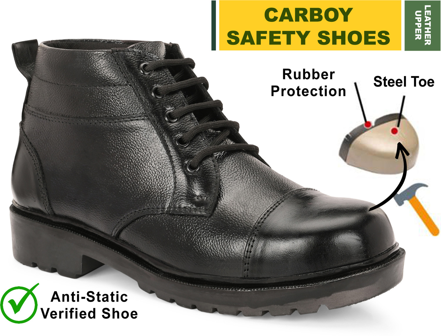 Image of CARBOY New DMS Steel Toe Army /NCC /Police Boots For Men
