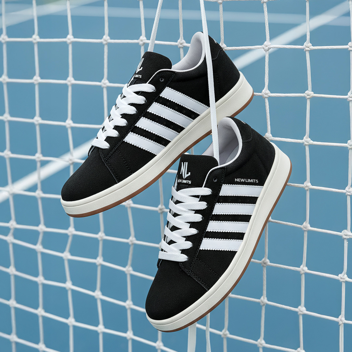 Image of NEW LIMITS New Limits Trail Men's Casual Sneakers | Stylish Lace-Up Shoes for Everyday Wear Sneakers For Men